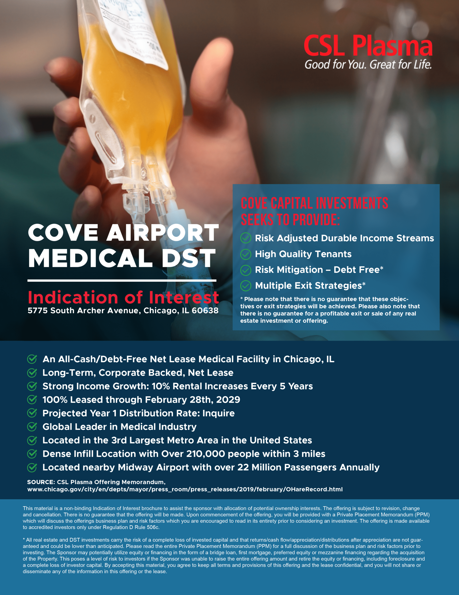 Cove Airport Medical DST - Page 1