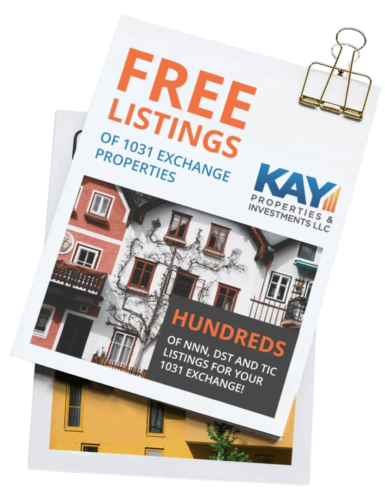 Kay Properties and Investments is a leader in debt-free Delaware Statutory Trust offerings for 1031 exchanges and direct cash investments. You can see more by clicking on the link in the photo. 