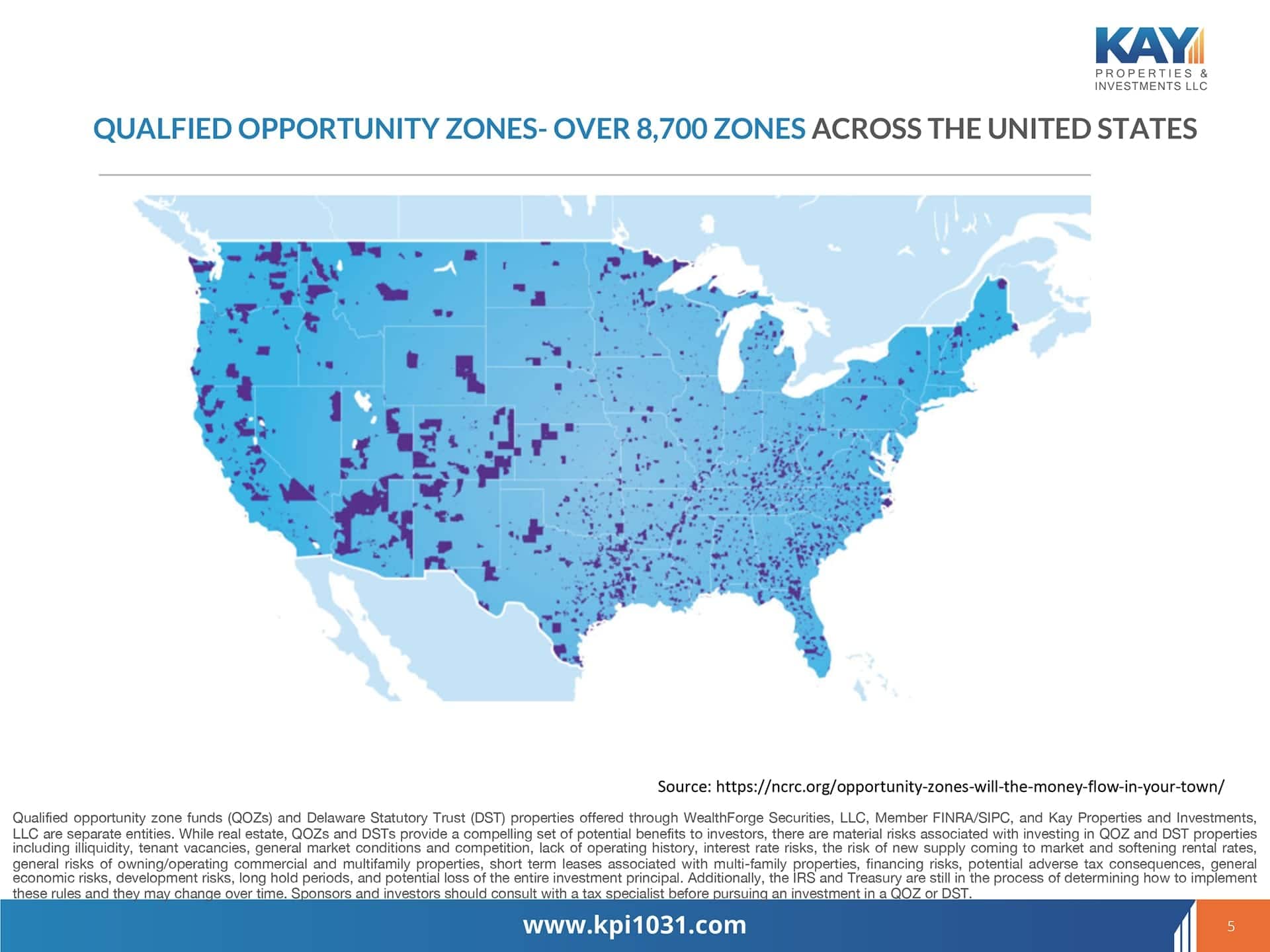 Reinvesting capital gains into a QOZ fund | Kay Properties