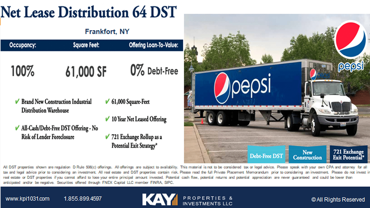 Image of the Net Lease Distribution 64 Delaware Statutory Trust Offering