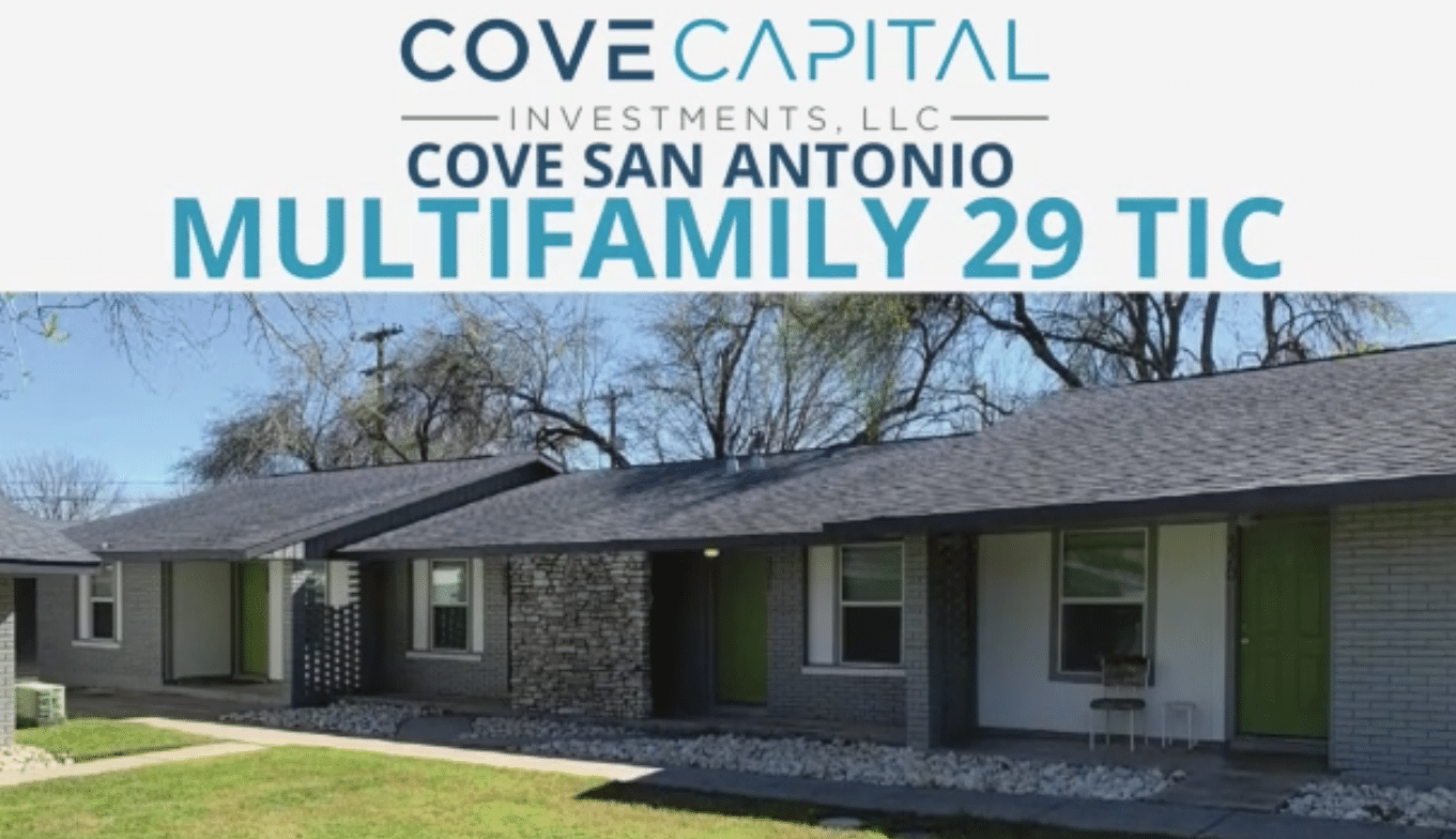 Featured image for “Cove San Antonio Multifamily 29 TIC Video”