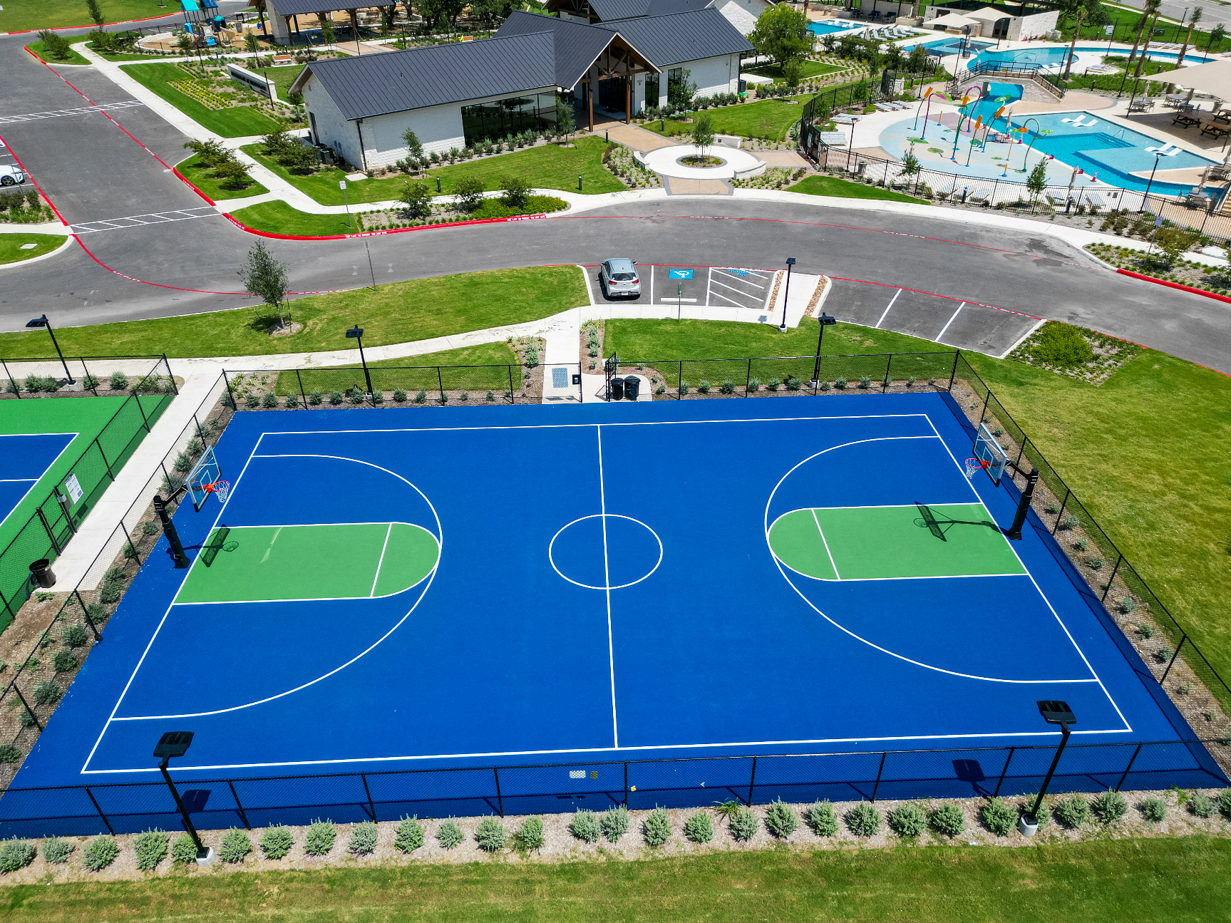 Image of Texas San Antonio BTR DST community basketball courts